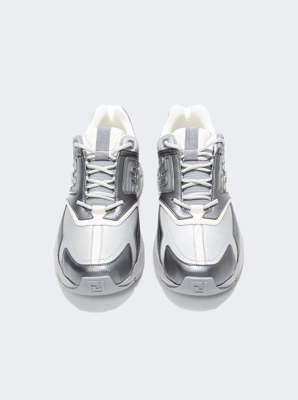 Faster Trainer Sneaker Silver - 3