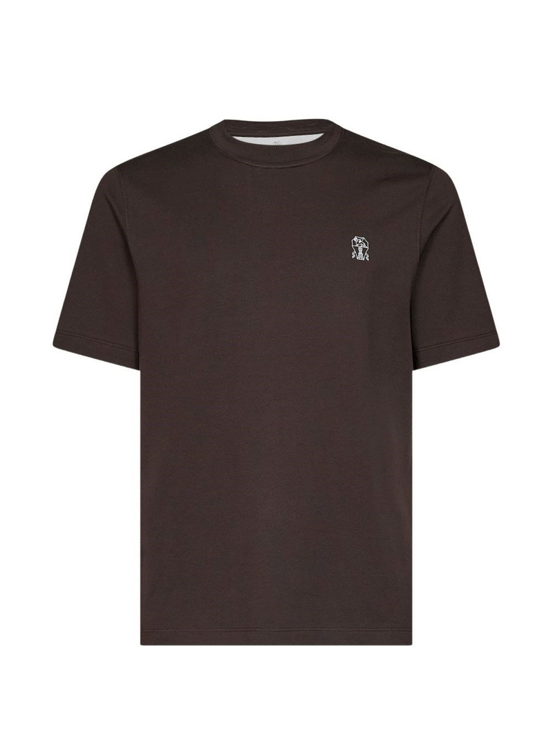 Logo cotton t-shirt 1