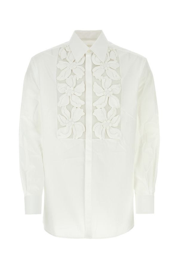 White poplin shirt - 1