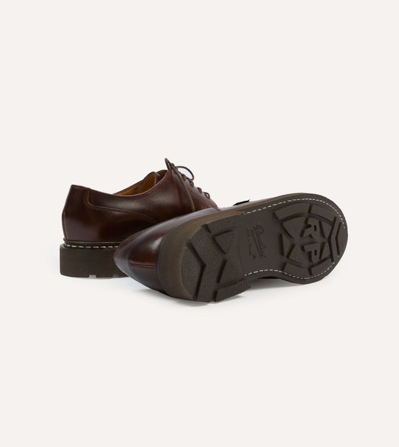 Paraboot Paraboot Villandry Brown Calf Leather Derby Shoe outlook