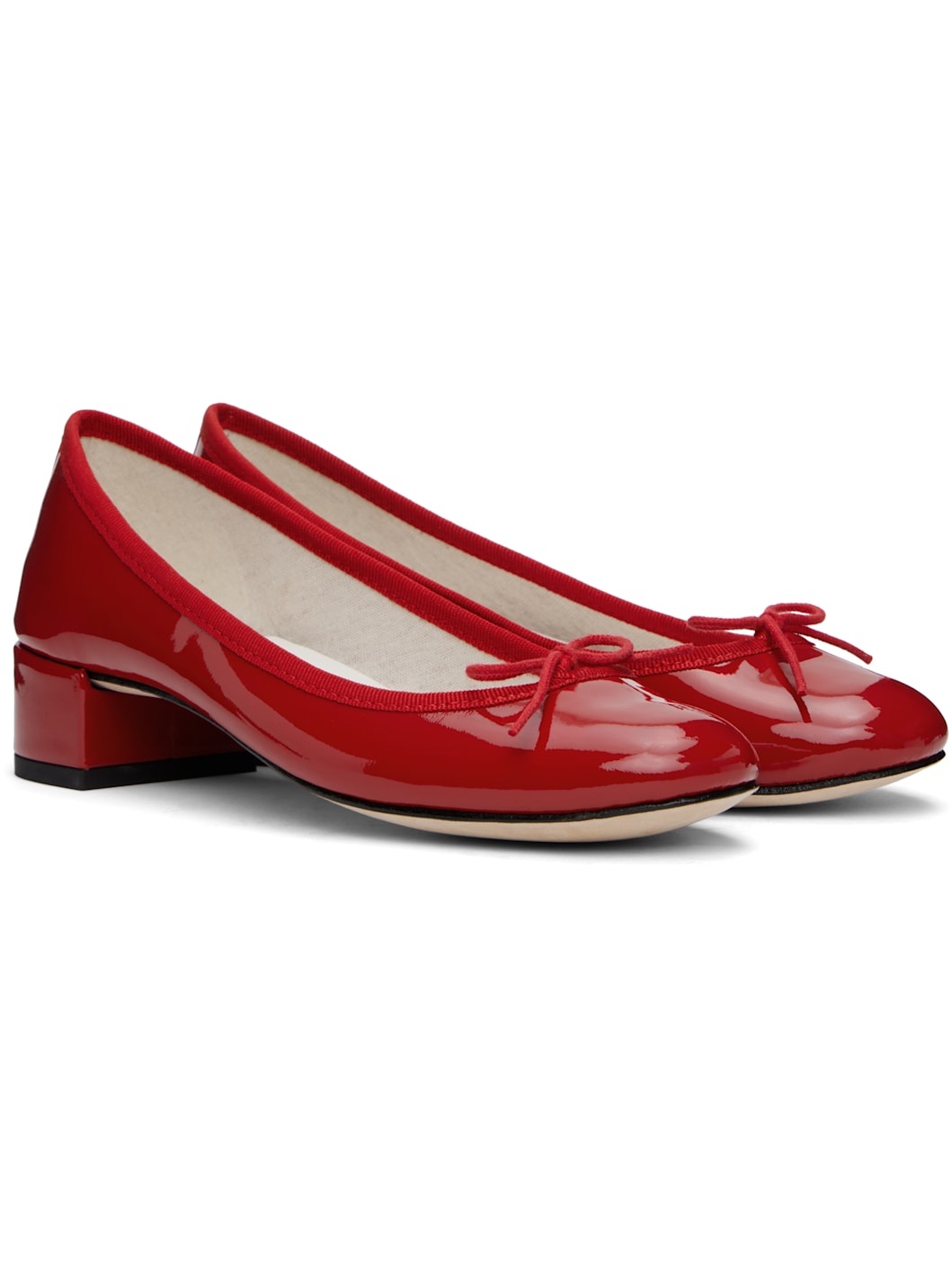 Red Camille Ballet Heels - 4