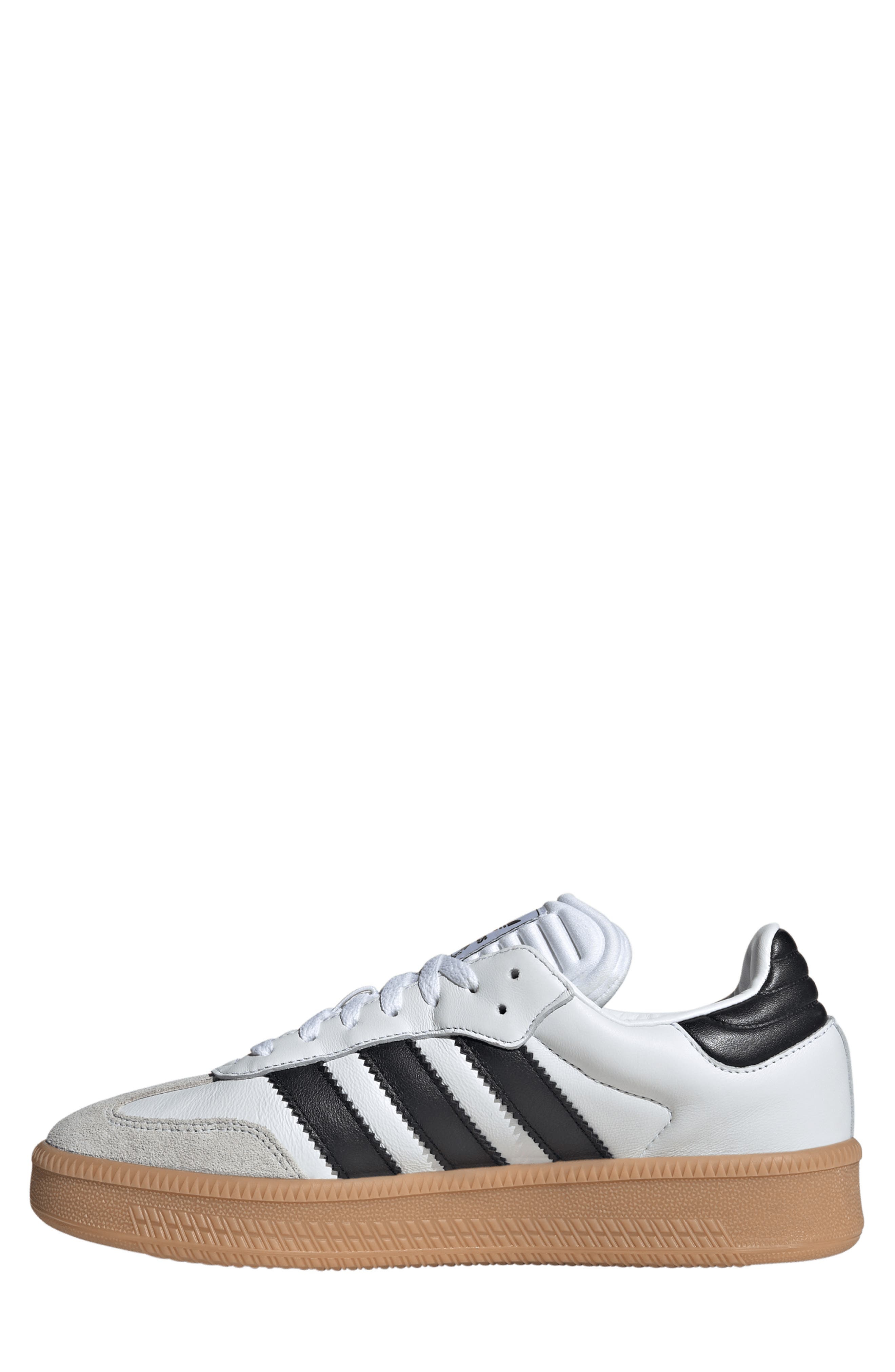 adidas Samba XLG Sneaker in White/Black/Gum at Nordstrom - 6