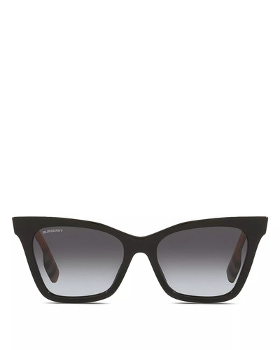Burberry Vintage Check Irregular Sunglasses, 53mm outlook