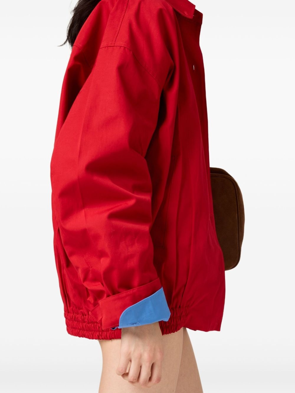 poplin bomber jacket - 5