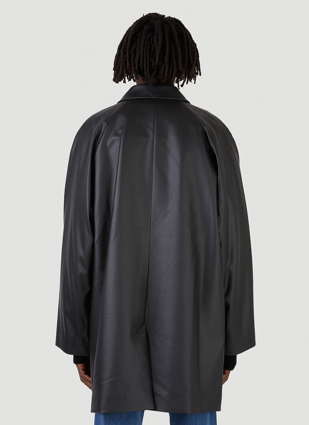 Raglan Zipped Coat - 4