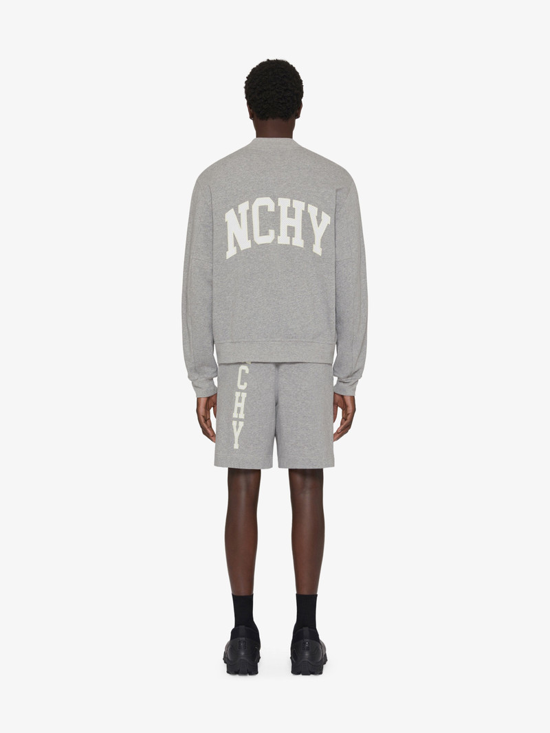 GIVENCHY COLLEGE BERMUDA SHORTS IN FLEECE 4