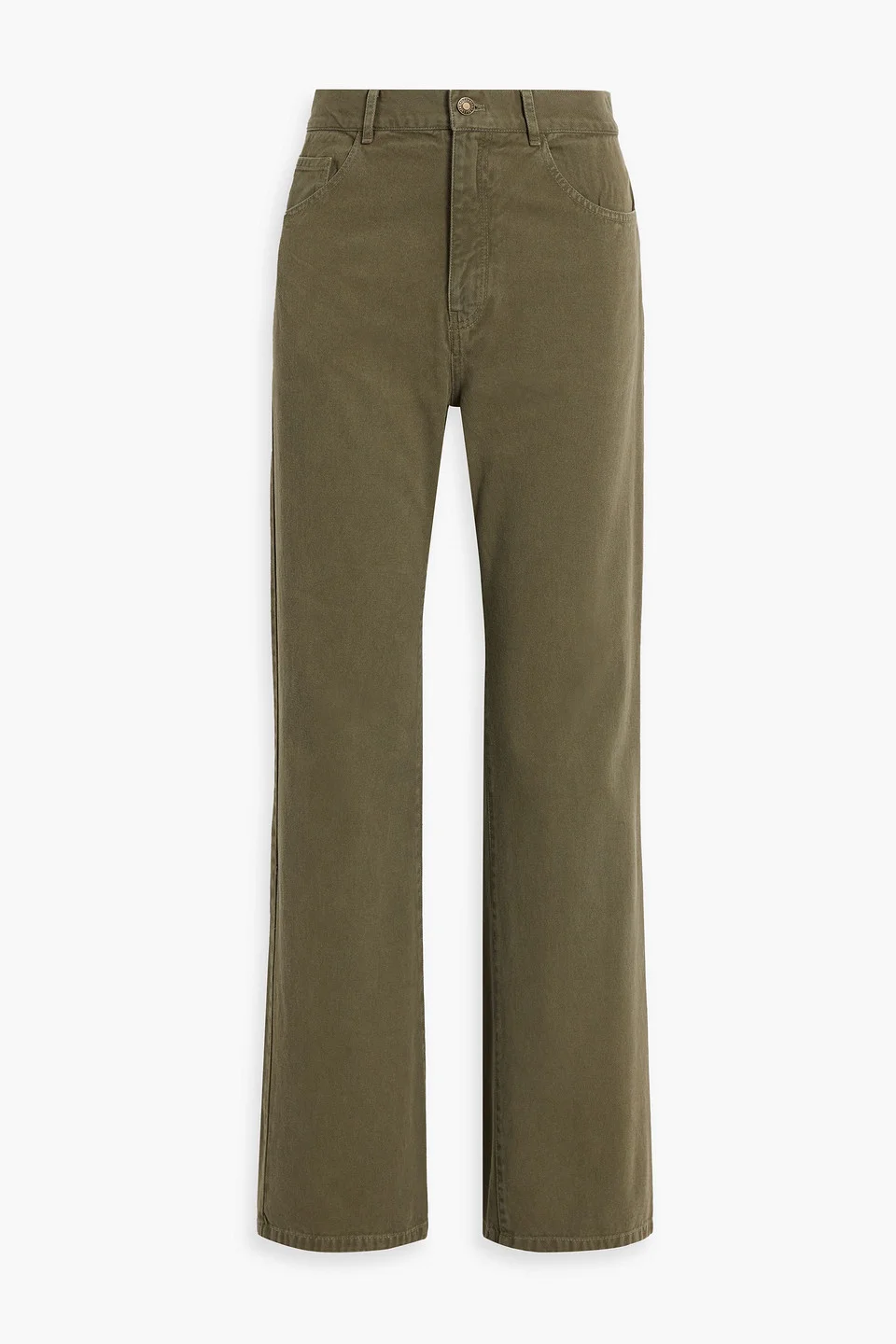 Mitchell high-rise straight-leg jeans - 1