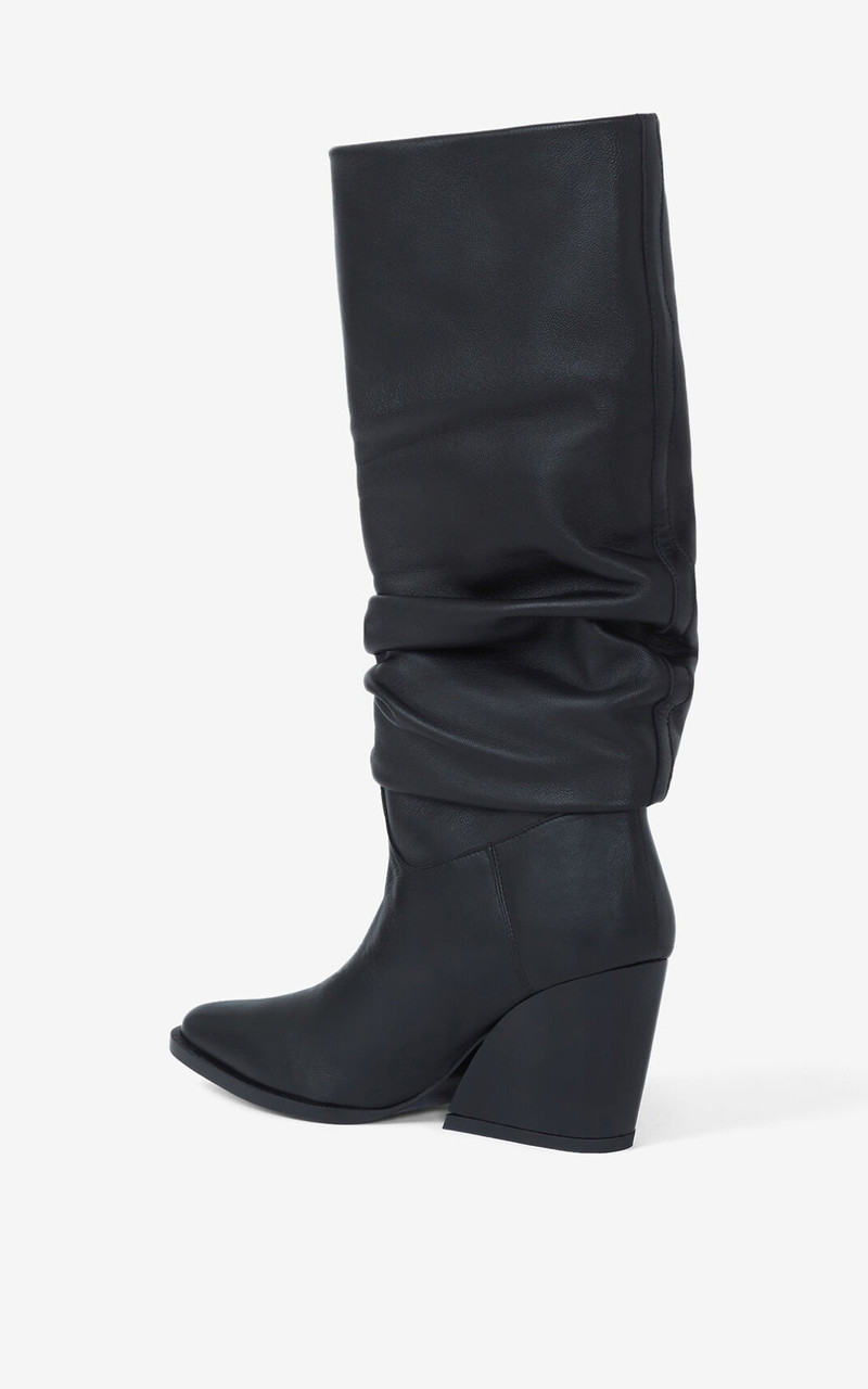 Billow high-heeled leather boots 3