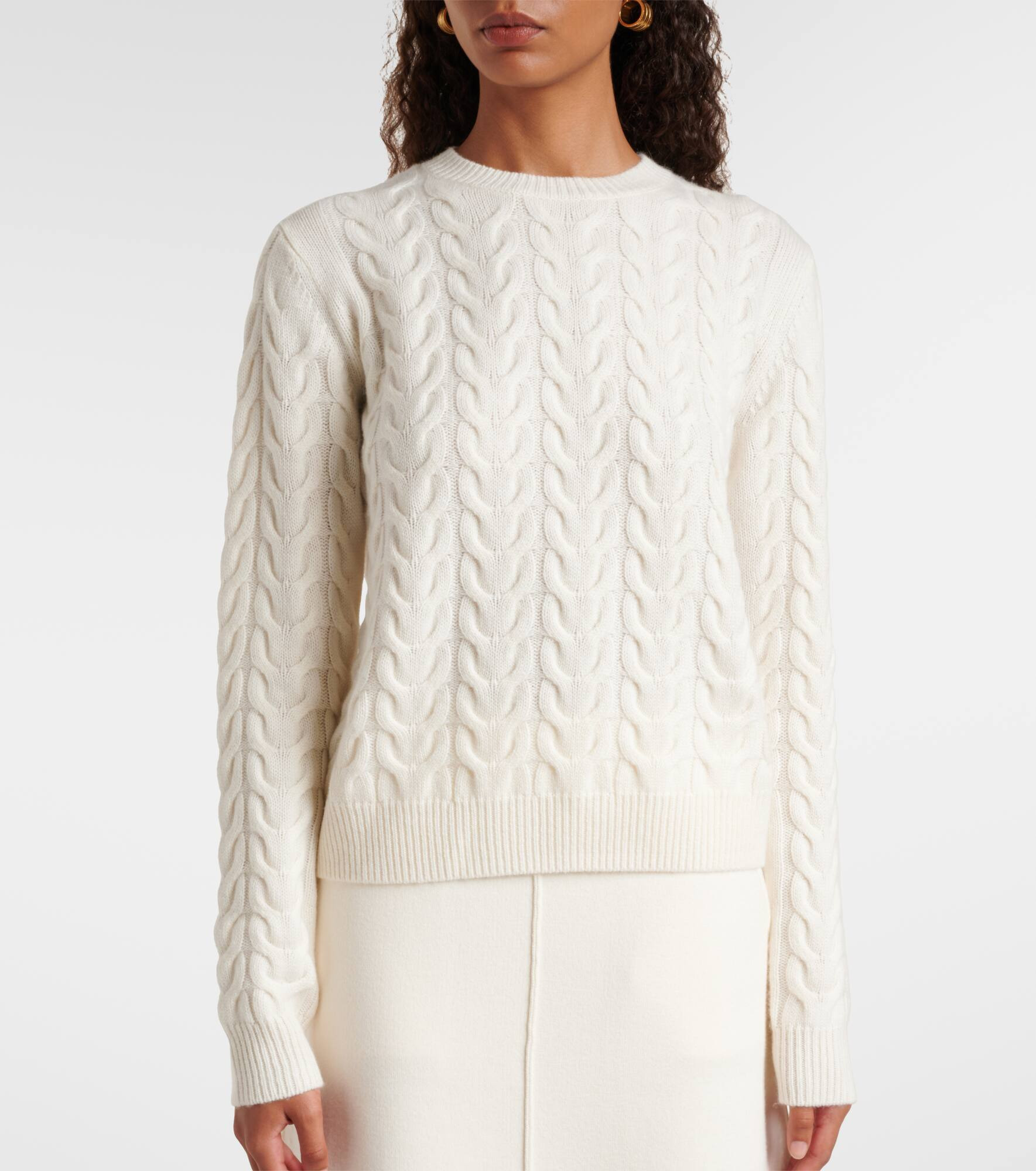 Aramis cable-knit cashmere sweater - 6