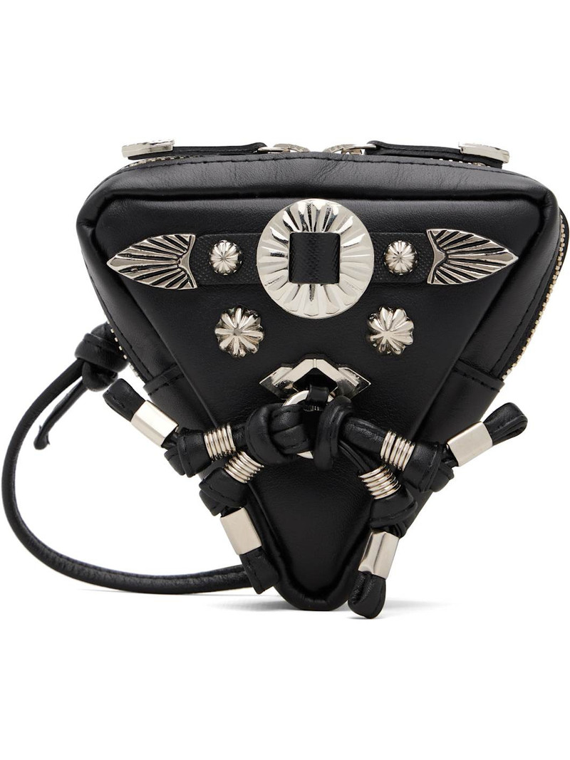 Black Triangle Shoulder Bag 1