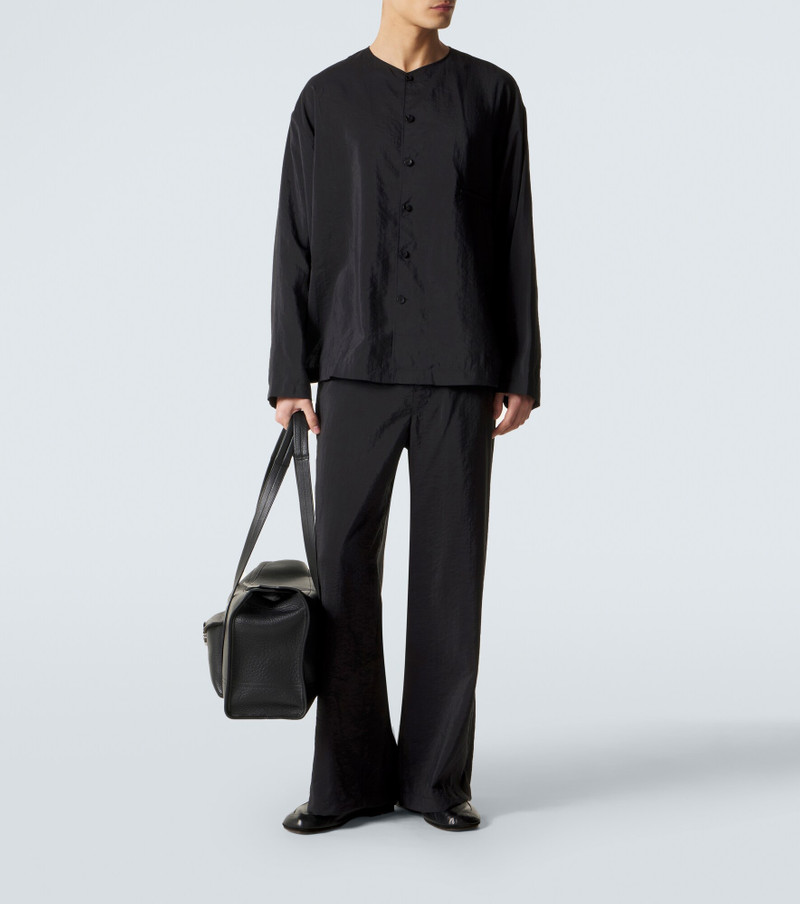Lemaire Outdoor leather slip-on shoes outlook