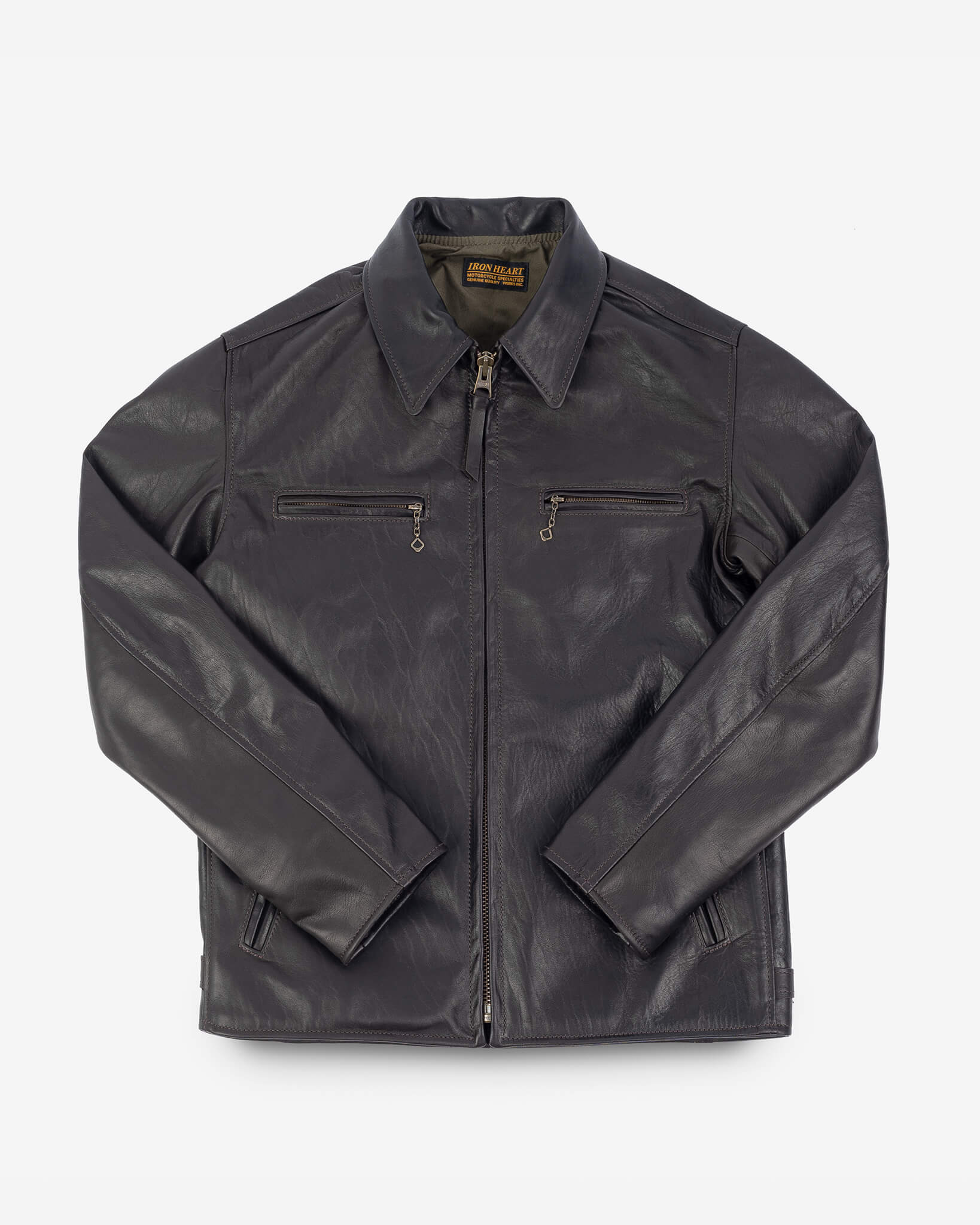 IHSB-WJ Iron Heart x Simmons Bilt Blattwerk Work Jacket - Brown - 1