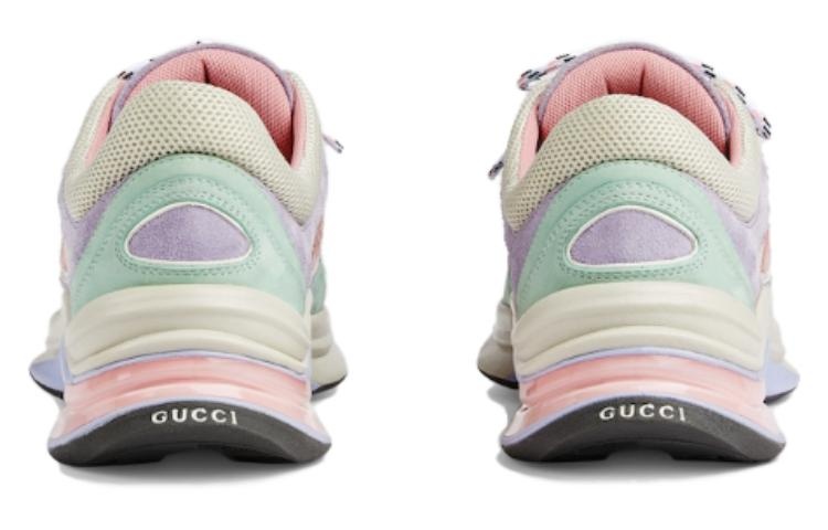 (WMNS) Gucci Run Sneaker 'Turquoise Suede' 746939-AACSK-3942 - 4