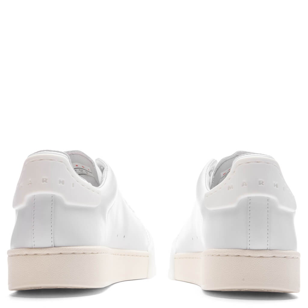 DADA BUMPER LOW-TOP SNEAKERS - LILY WHITE/LILY WHITE - 4