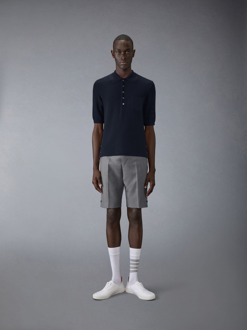 Silk Pique Pocket Polo 3