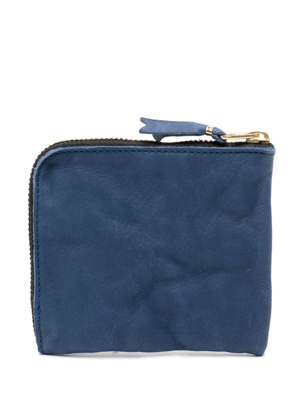 zipped leather wallet - 2