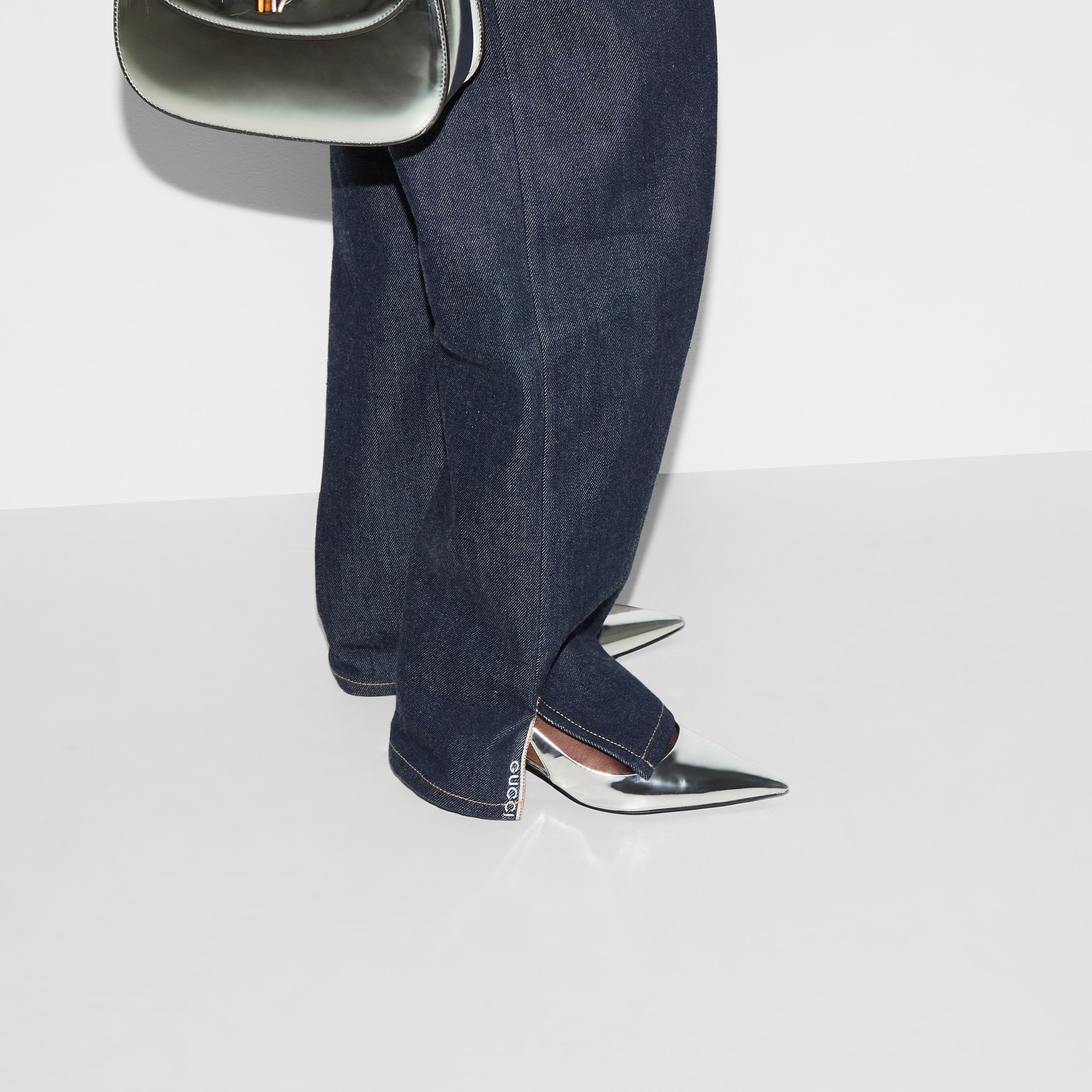 Boyfriend fit denim pant - 5