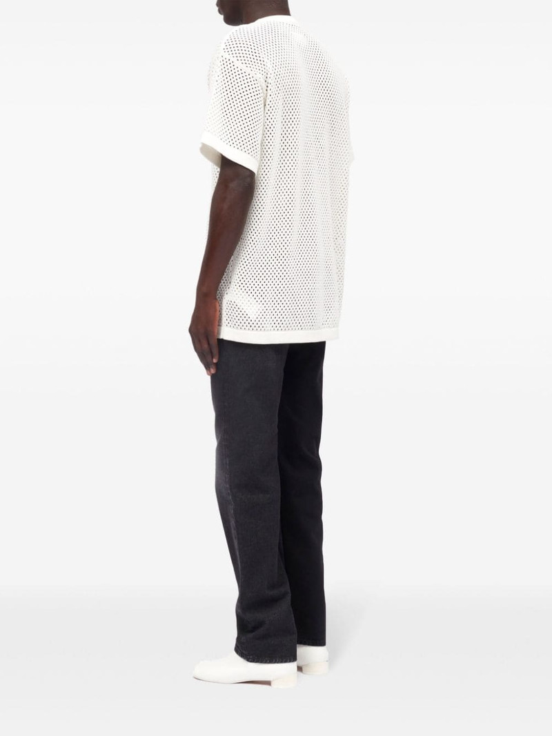 intarsia-knit cotton T-shirt 5