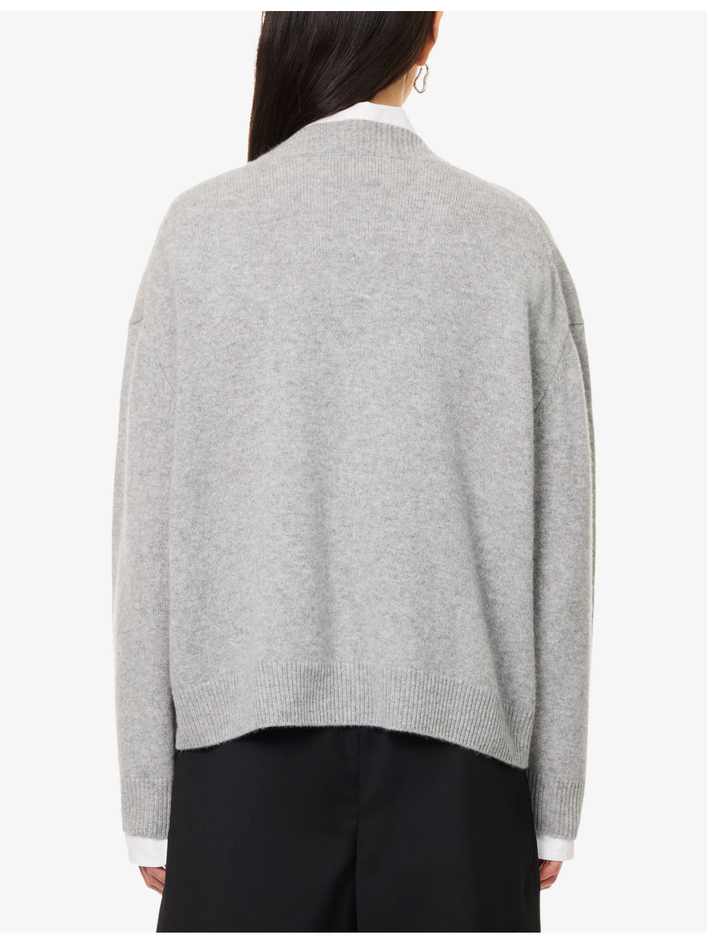 Lee Crew Dropped-Shoulders Cashmere Jumper - 4