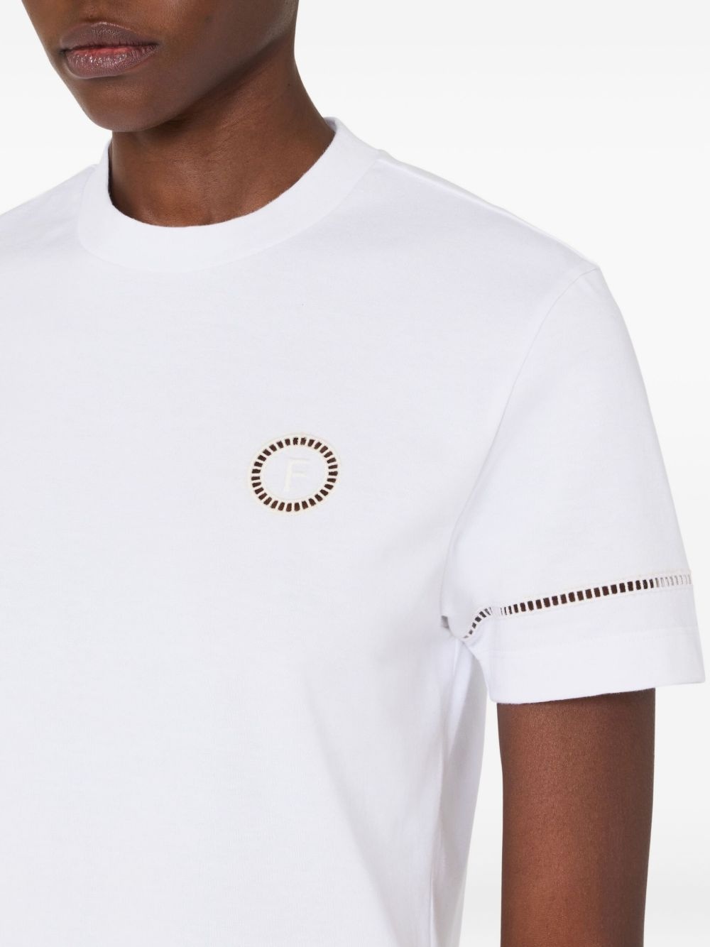 Ajour Sticker short-sleeves T-shirt - 5