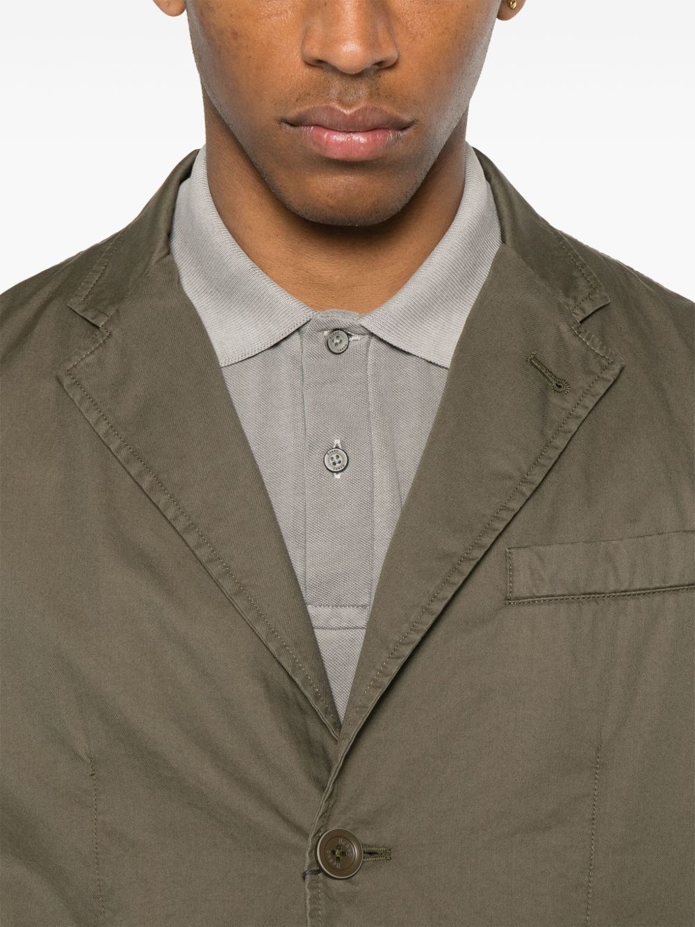 twill blazer - 5