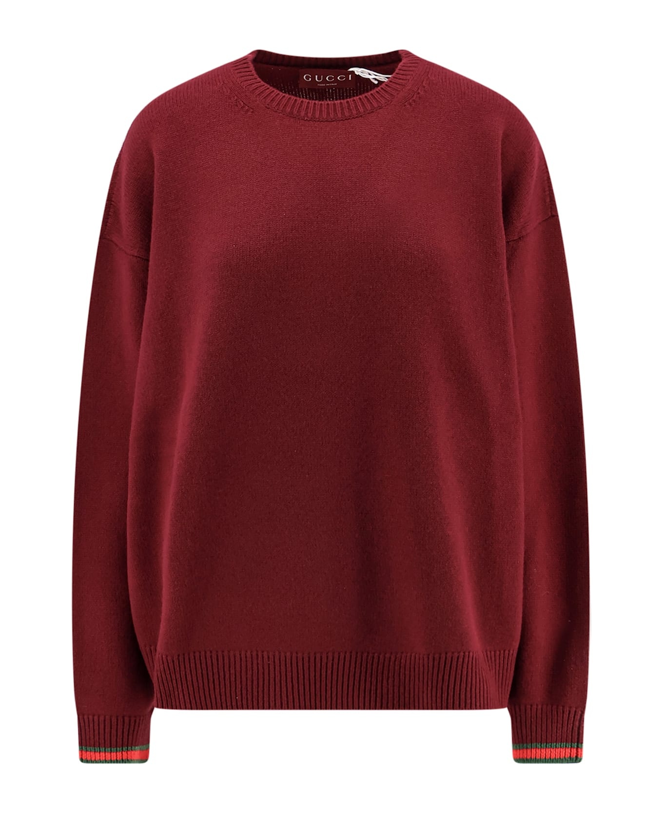 Oversize Wool And Cashmere Sweater - 1