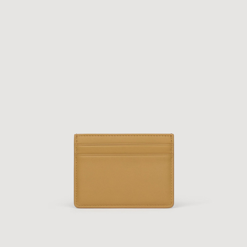 LEATHER LOGO CARD HOLDER 3
