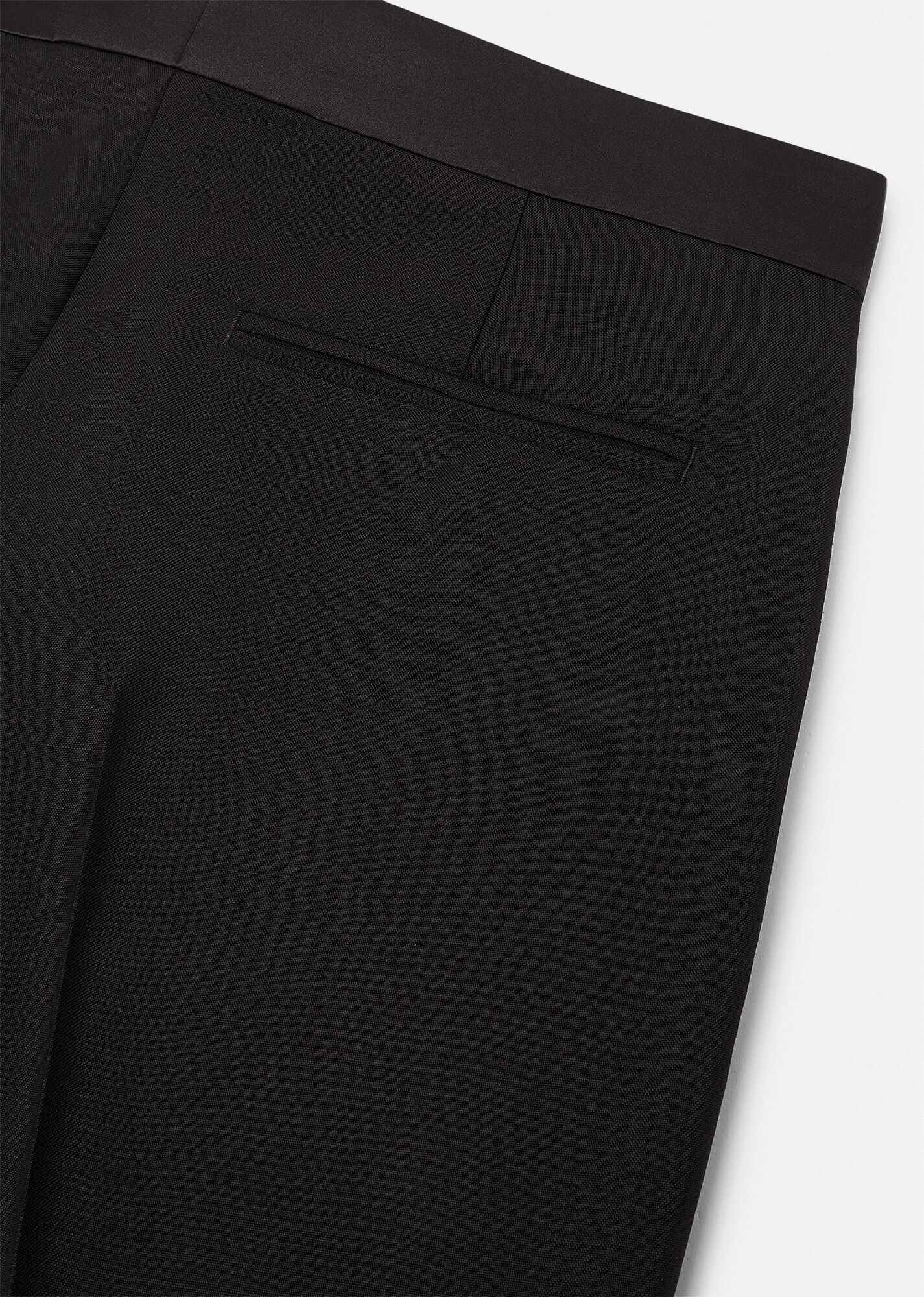 Formal Cashmere Blend Pants - 4