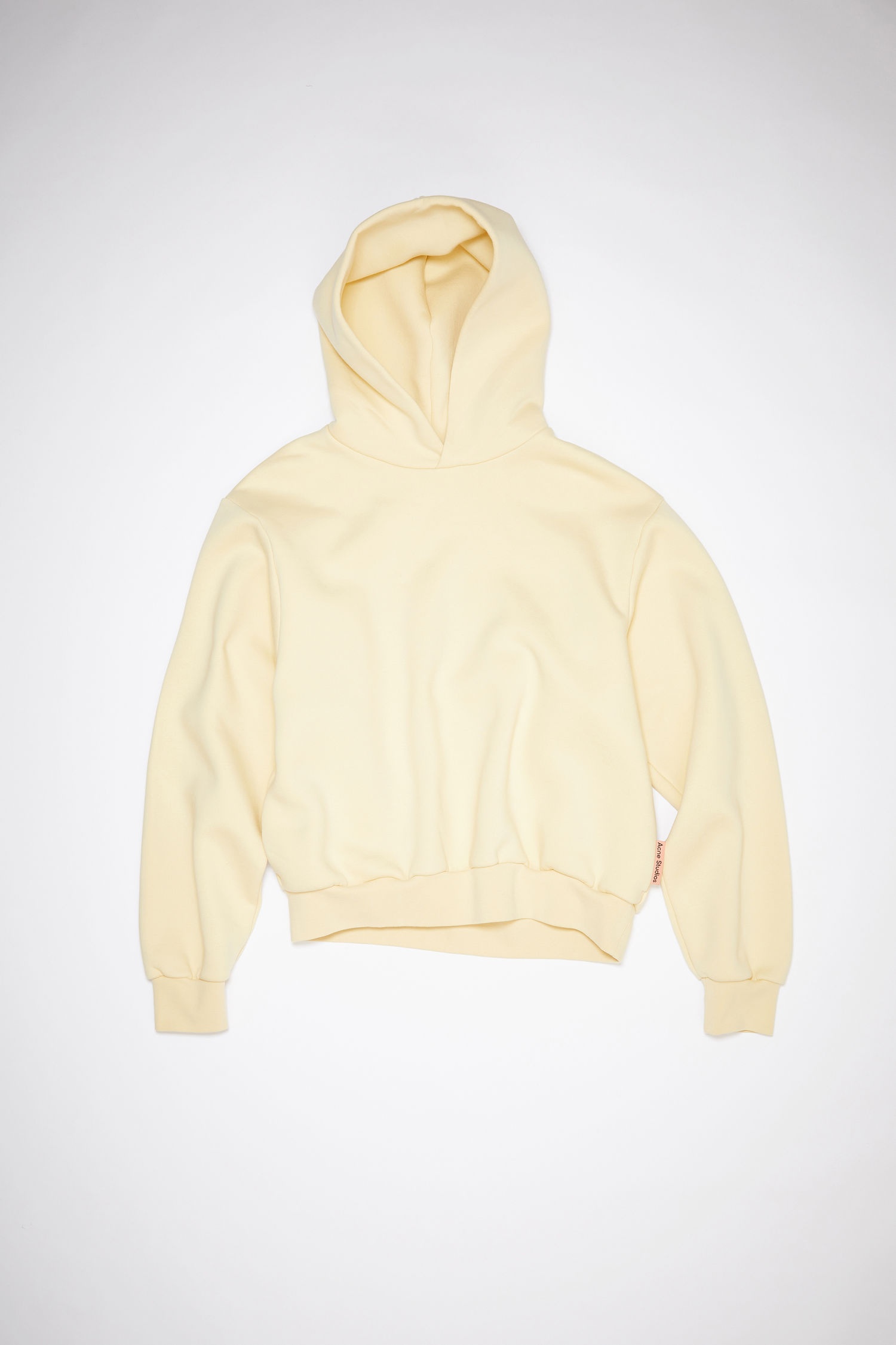 Hooded sweatshirt - Straw yellow - 1