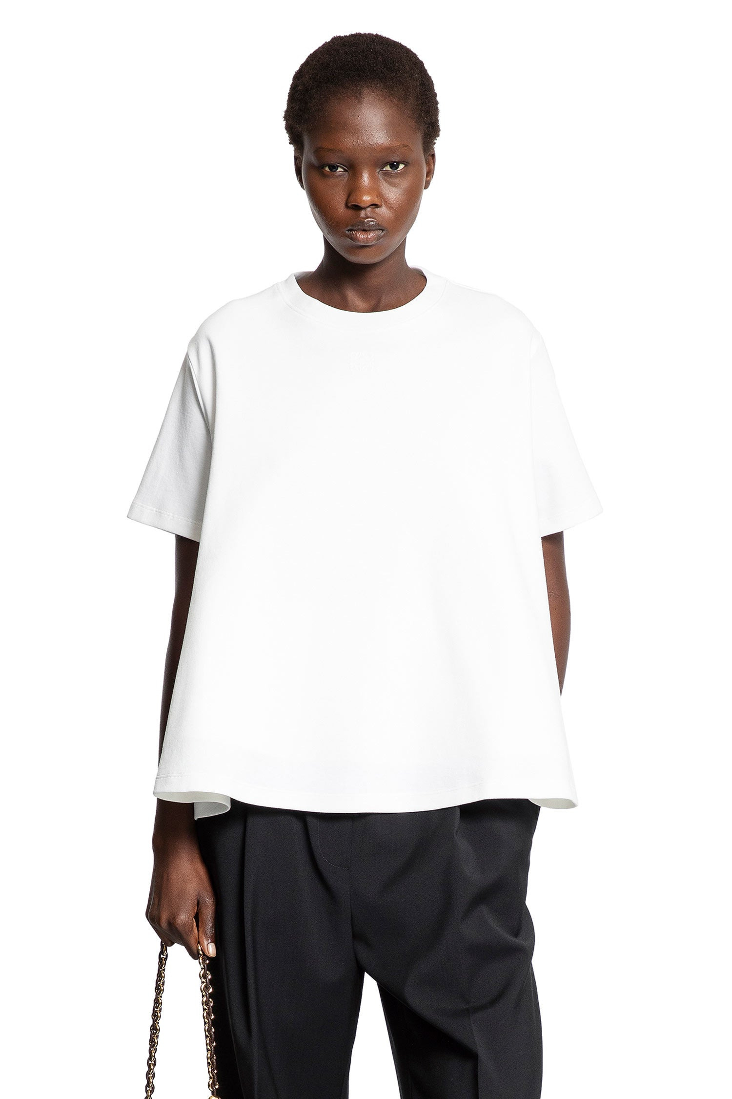 Trapeze-Top-In-Cotton-Blend - 7