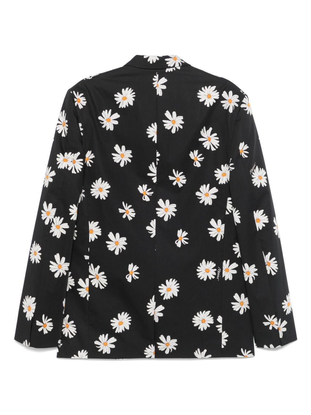 floral-print blazer - 2