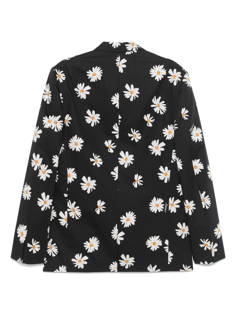 Moschino floral-print blazer outlook