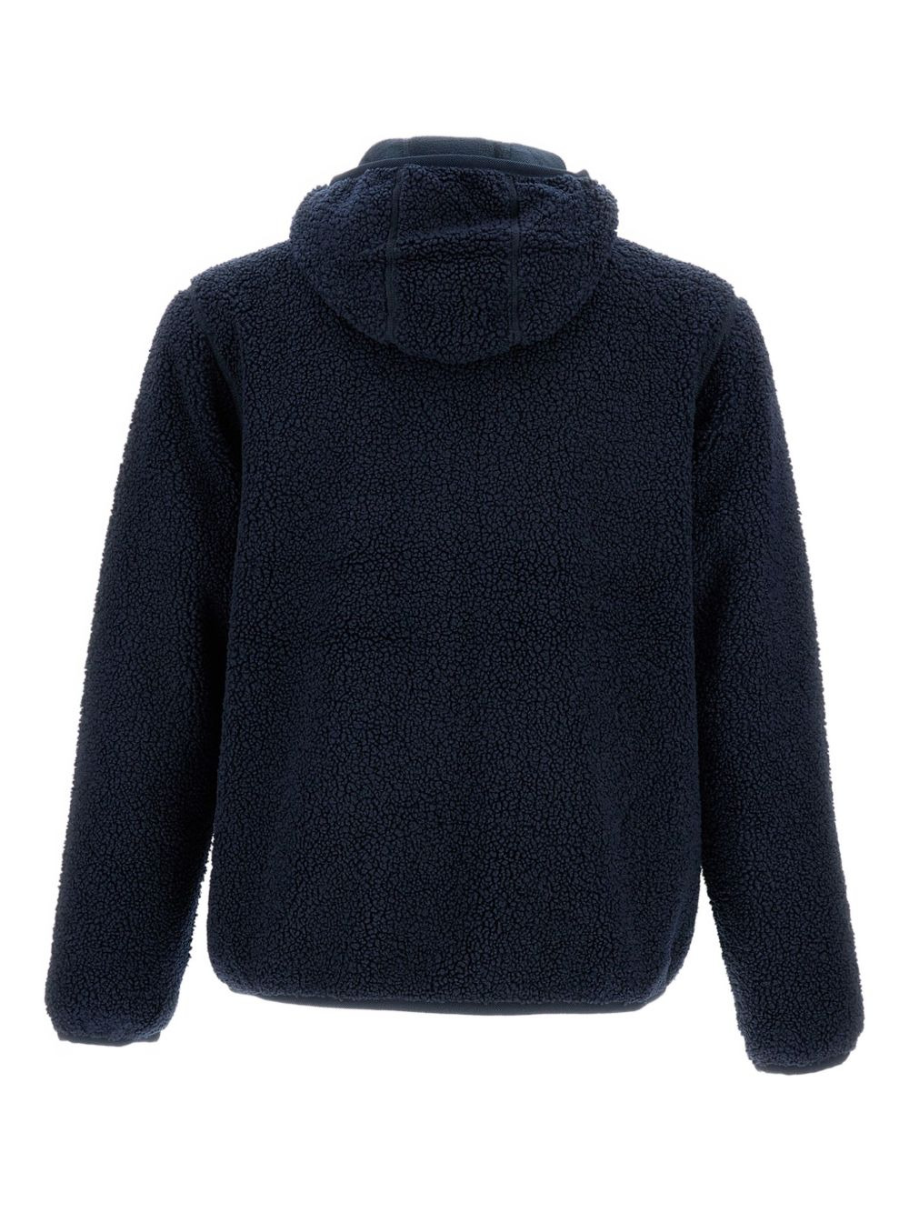 hooded sherpa fleece jacket - 2