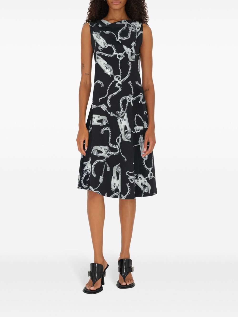 Knight Hardware flared dress - 2