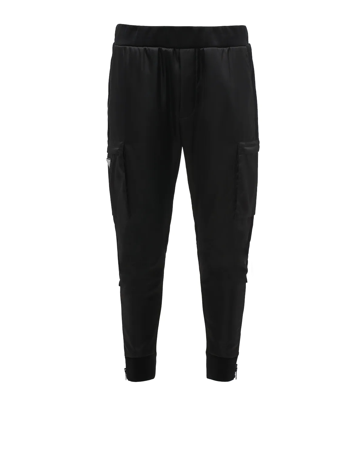 Technical cotton fleece trousers - 1