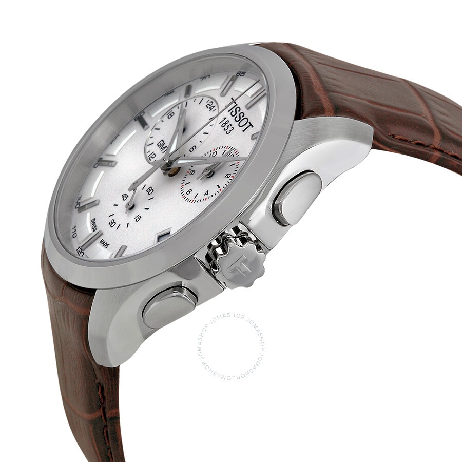 Tissot - Tissot Couturier GMT White Dial Men's Watch T035.439.16.031.00 - 2