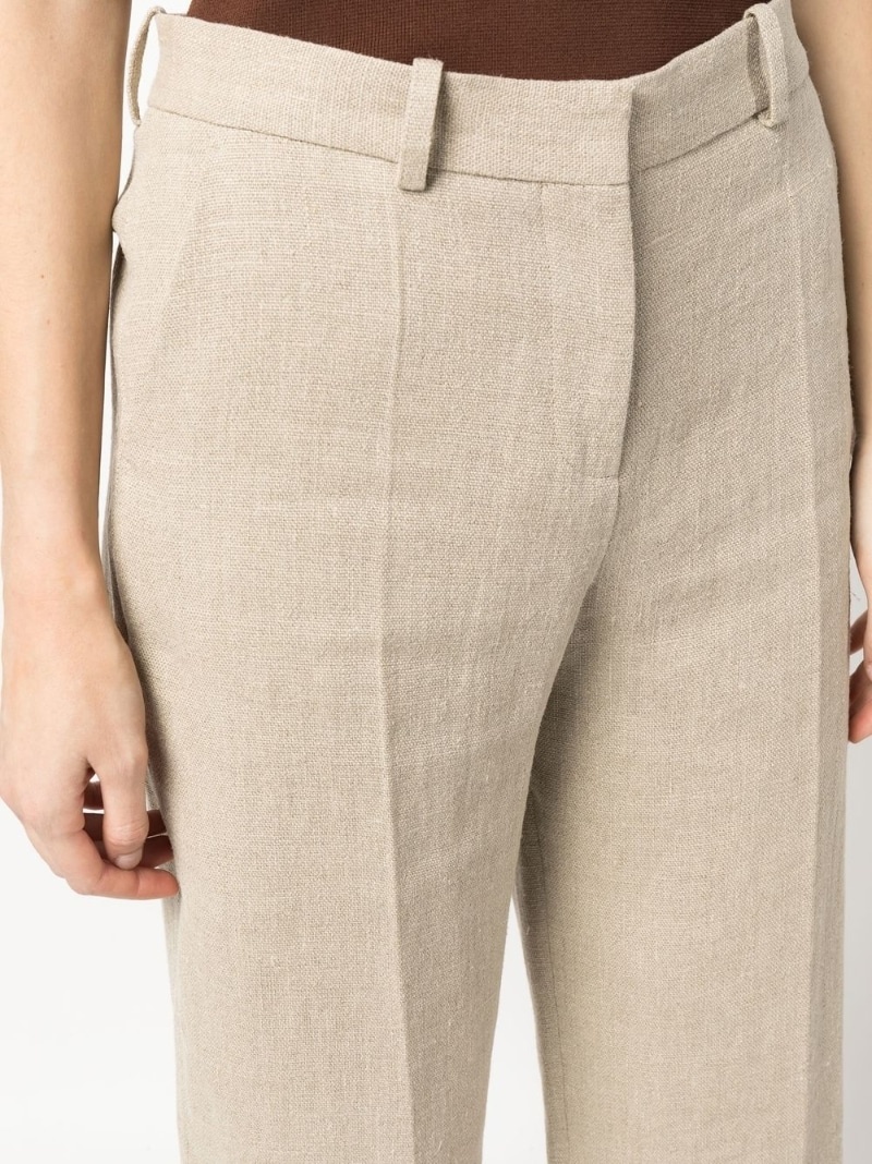 tailored mid-rise trousers - 5