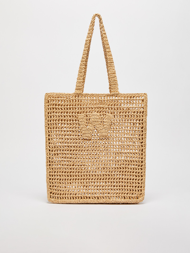 SALOON Macramé shopping tote 1
