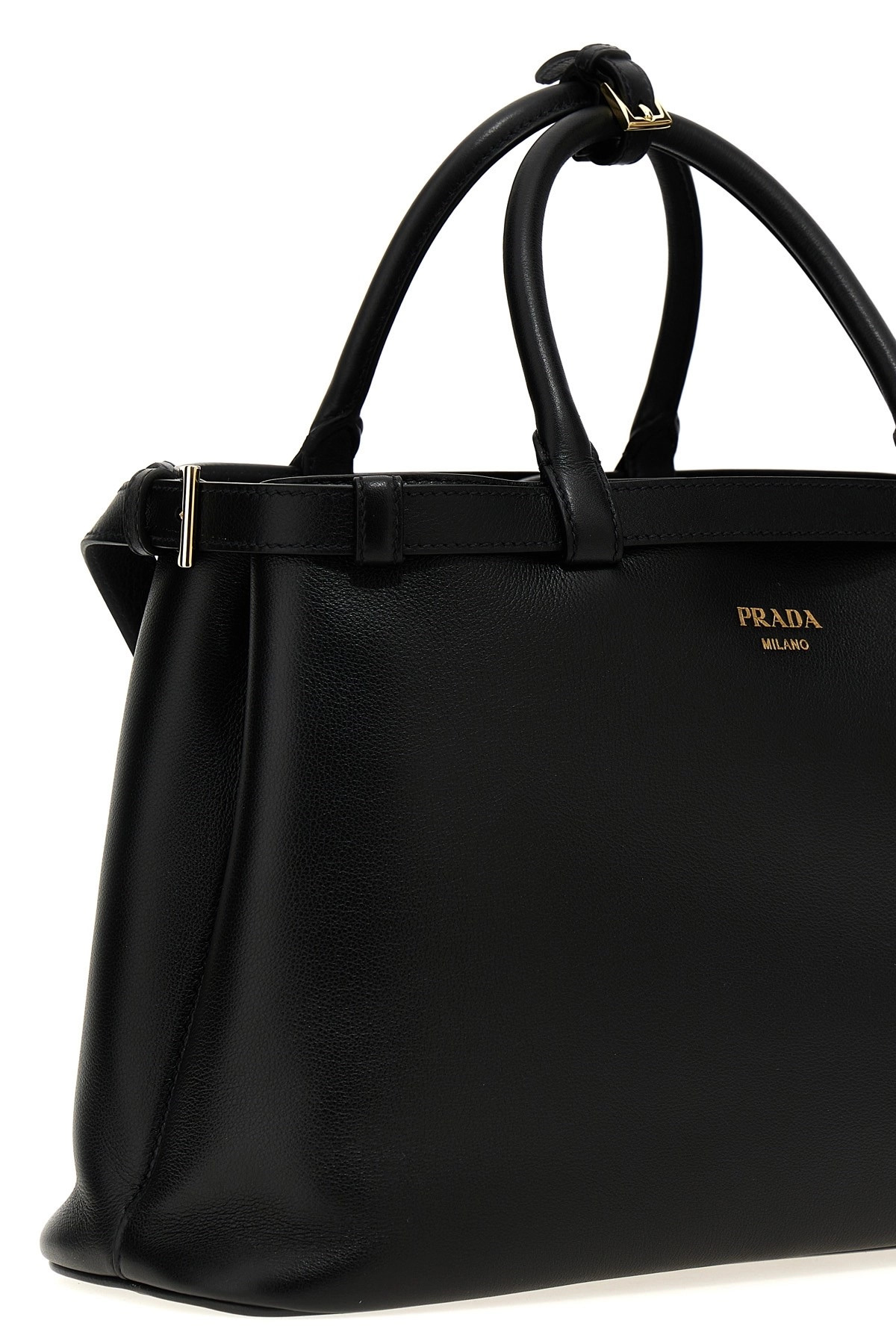 'Prada Buckle Medium' handbag - 4