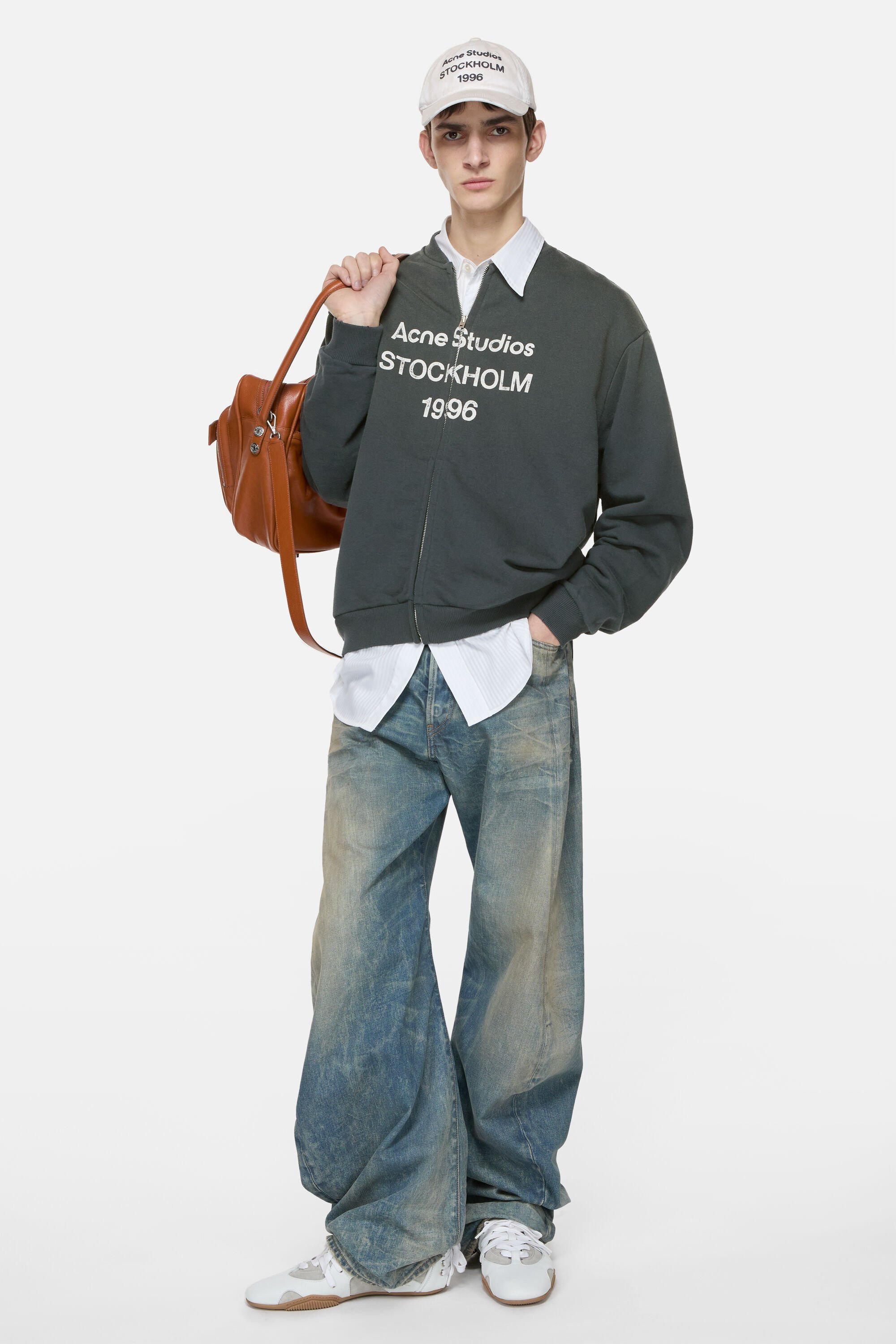 Zip sweater logo - Black - 2