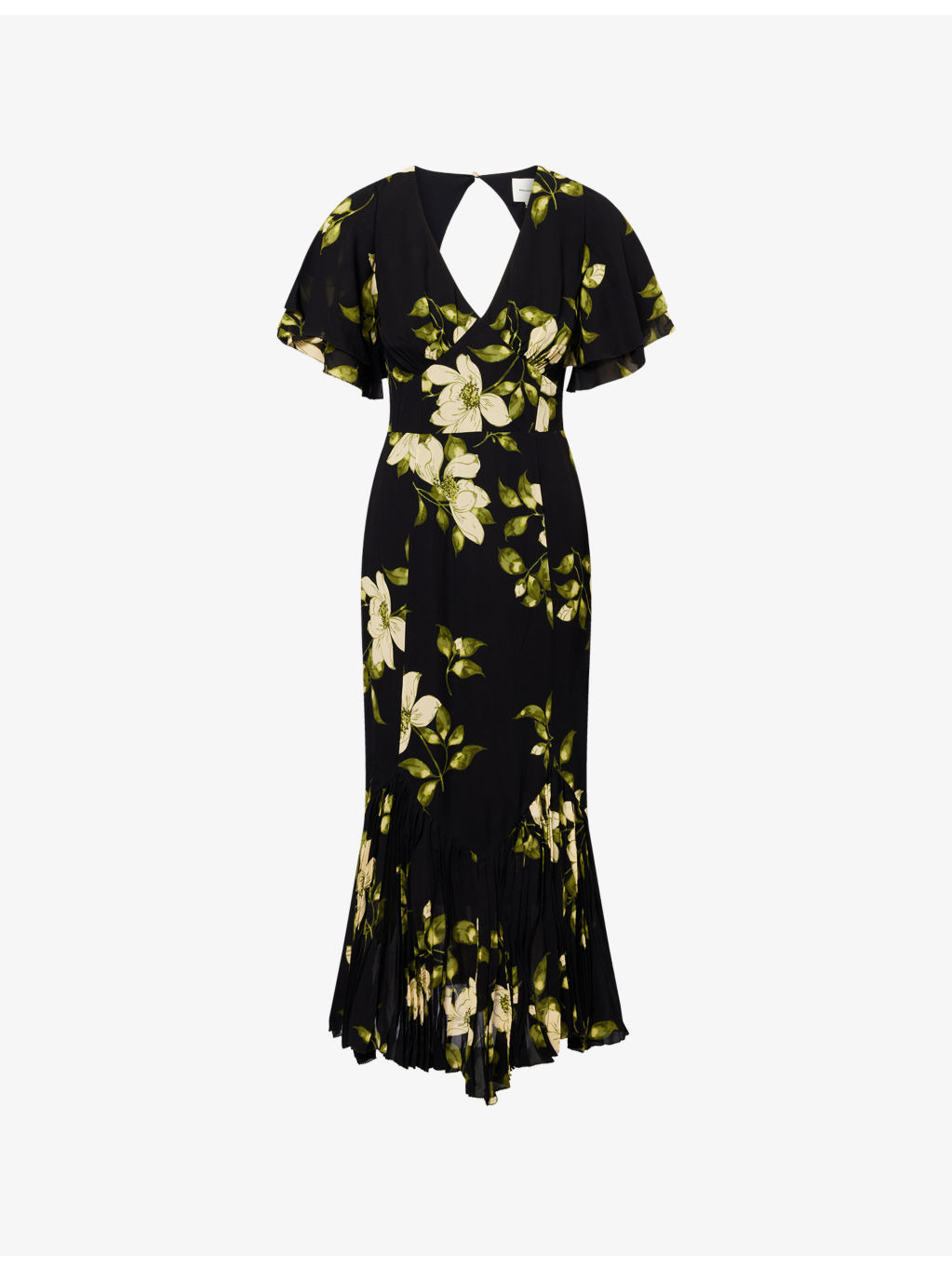 Salvia Woven Midi Dress - 1