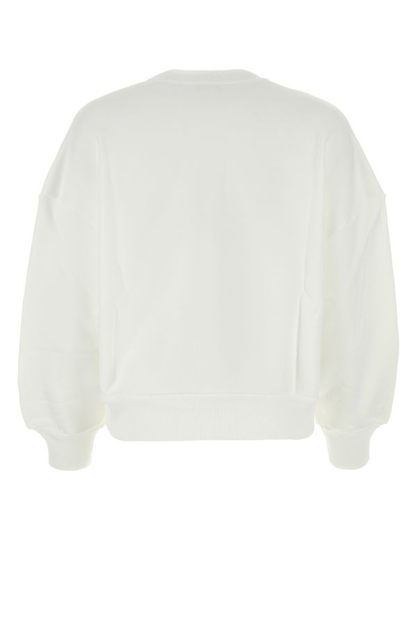 White cotton sweatshirt - 2