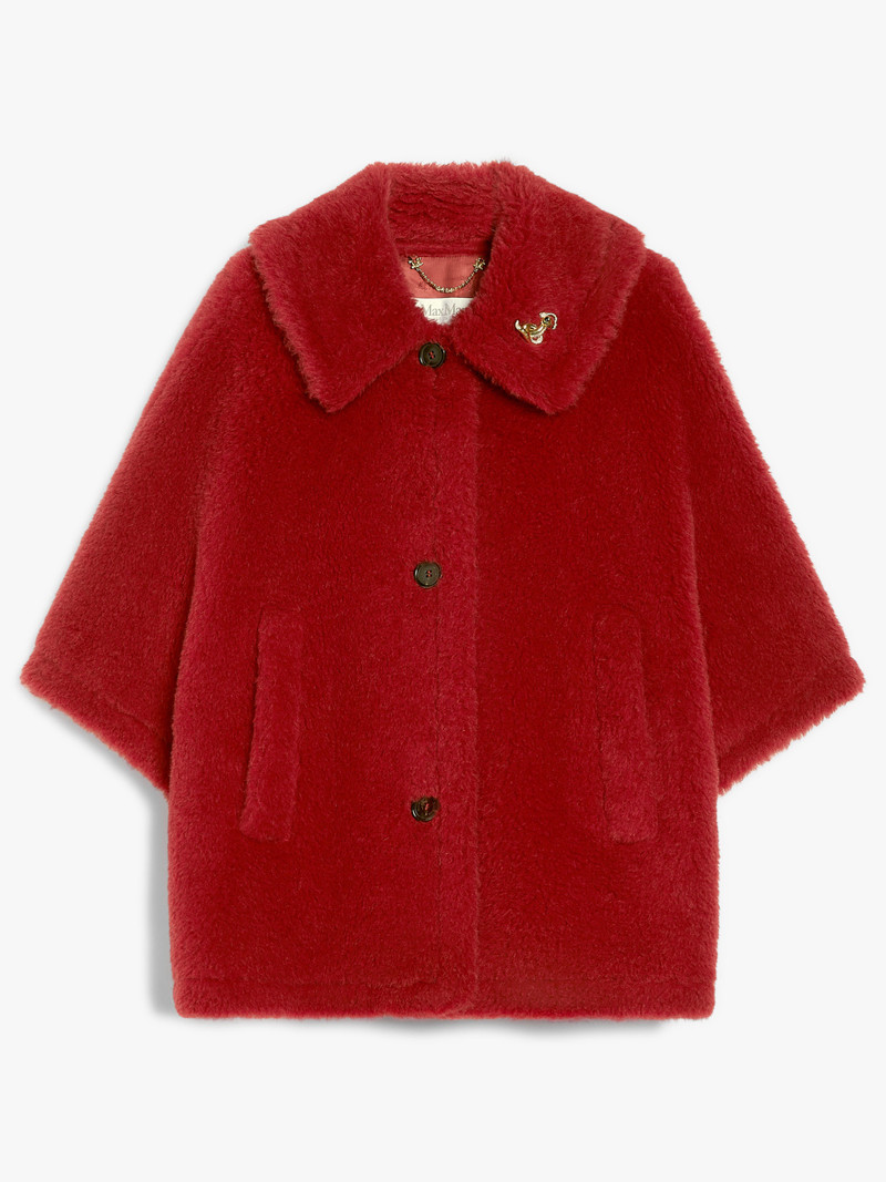 TENEBRE1CNY Teddy fabric cape 1