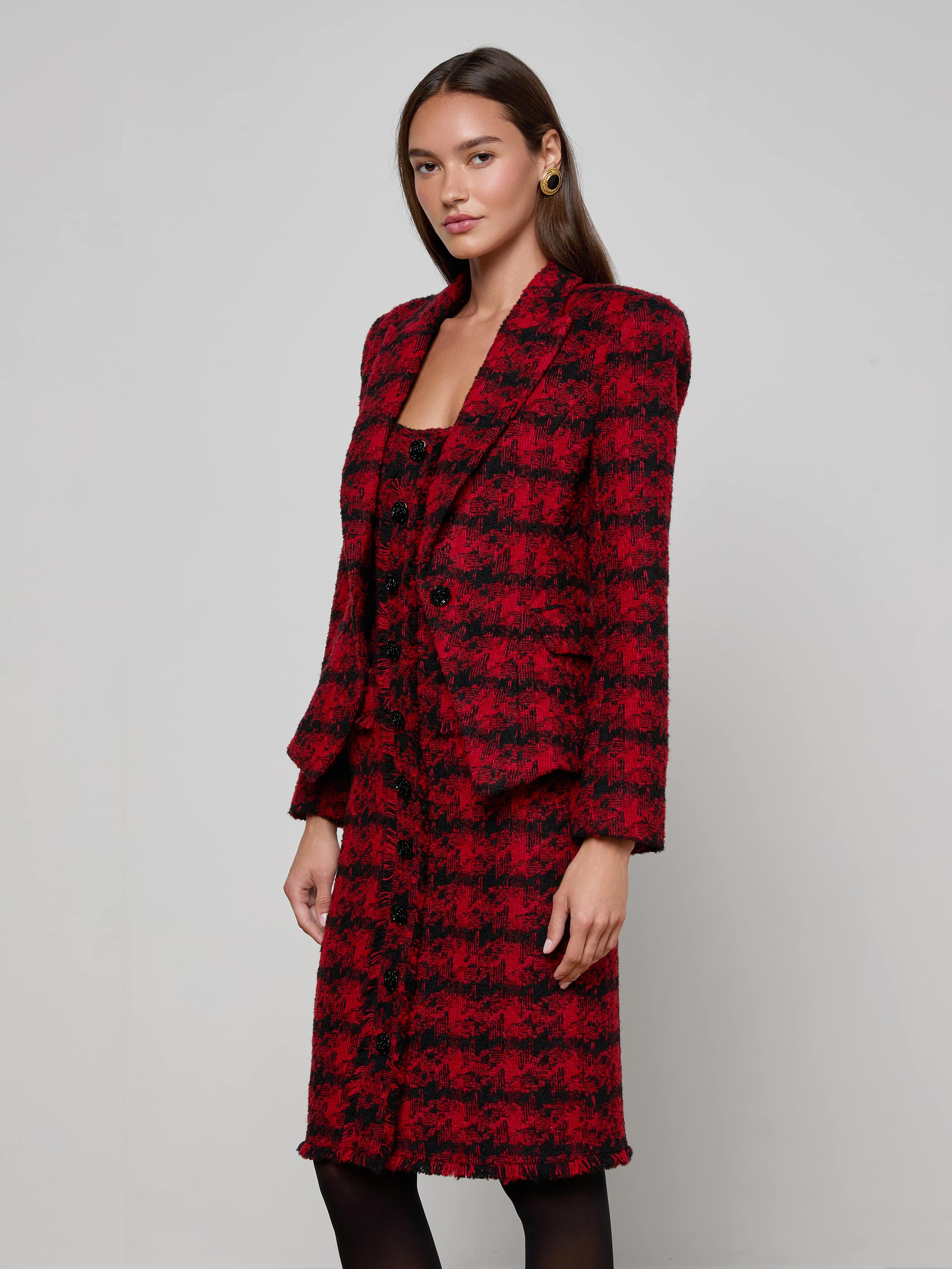 Kaisley Tweed Blazer - 3