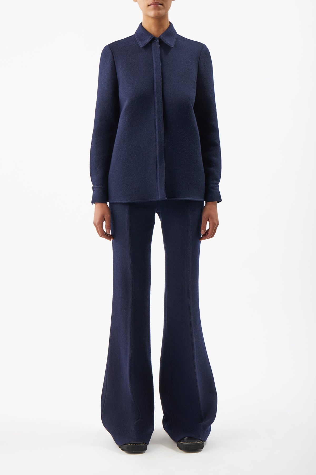 Cruz Shirt in Virgin Wool - 2