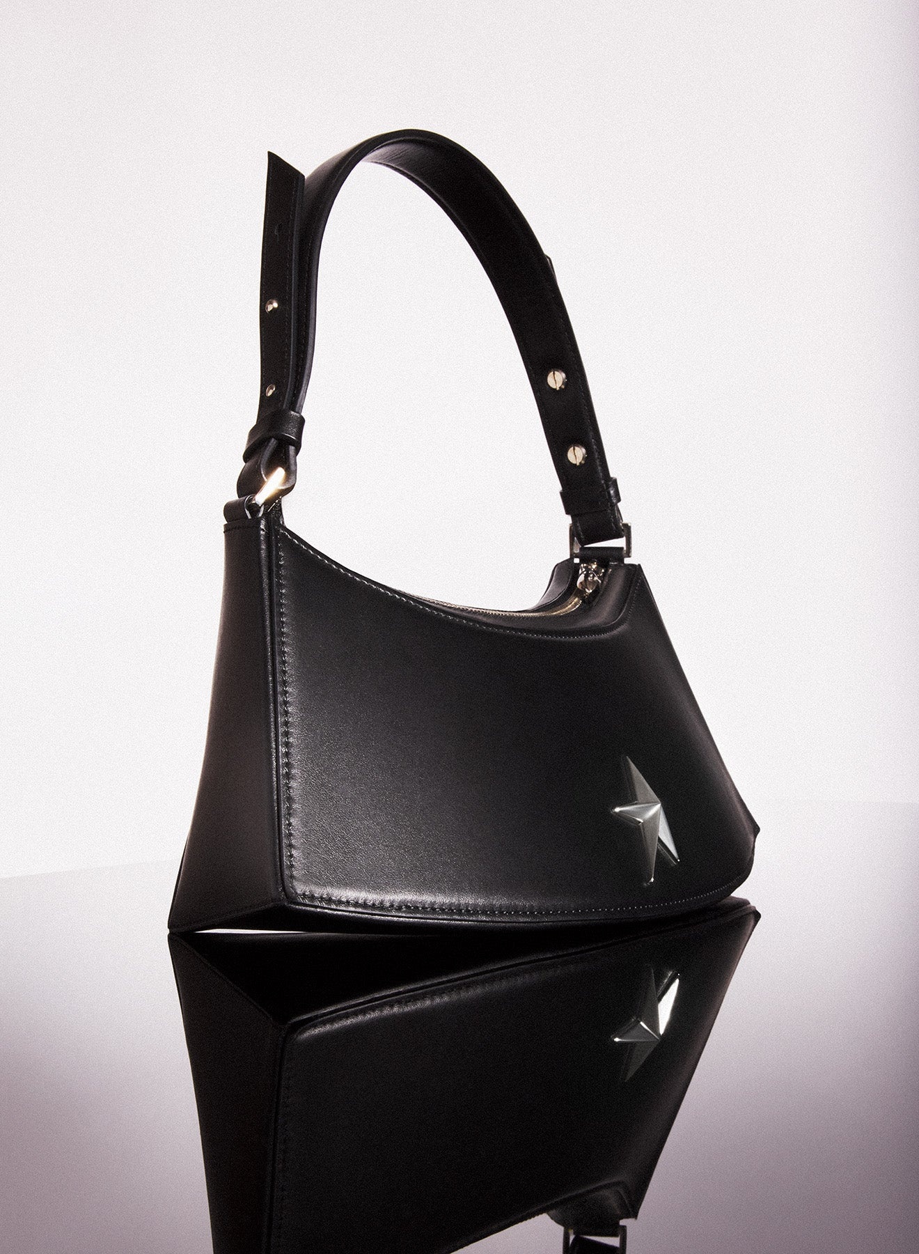 black leather zenith bag - 3