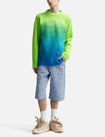 ERL GRADIENT RAINBOW SWEATER KNIT outlook