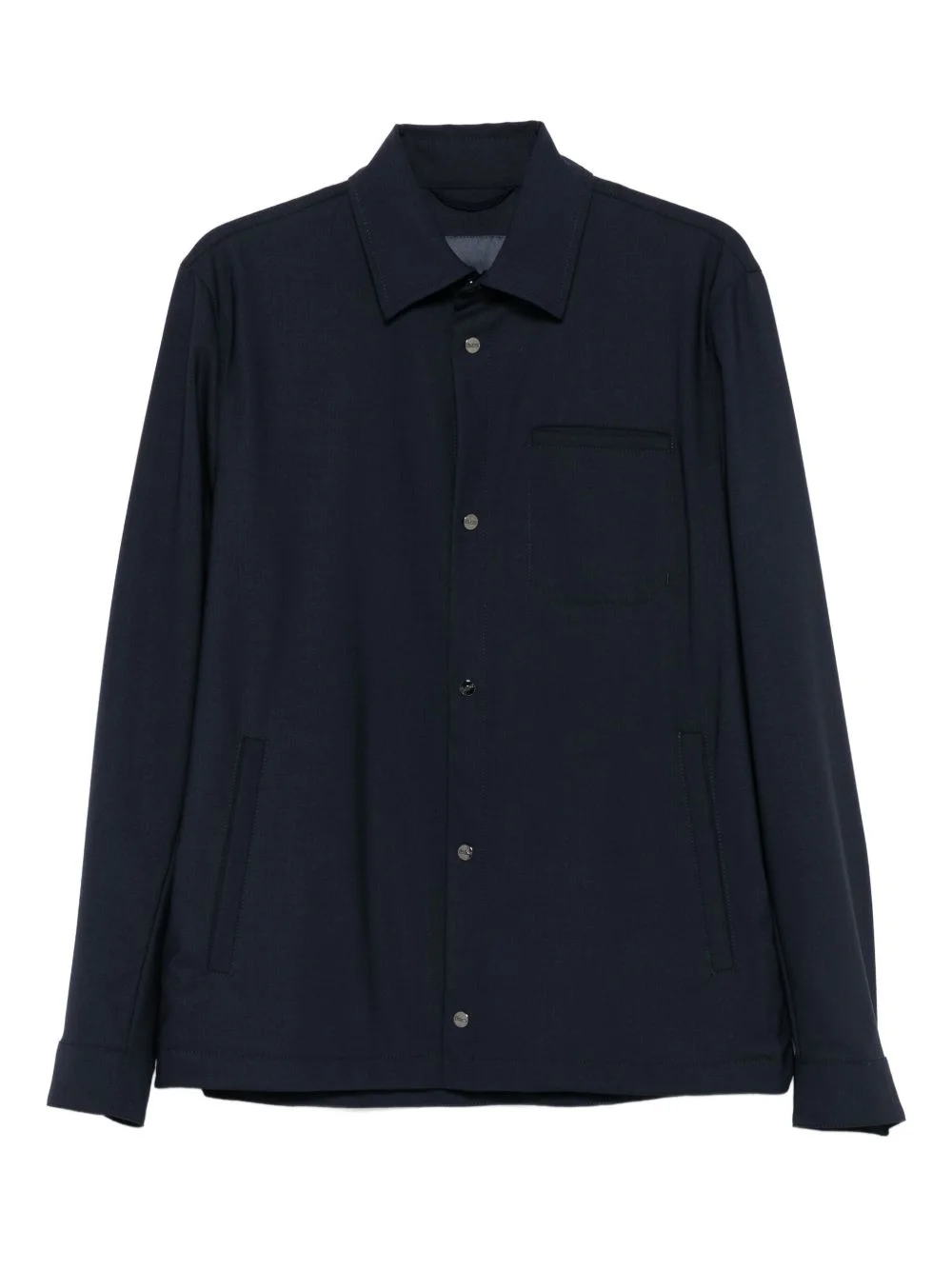 button-fastening pocket jacket - 1