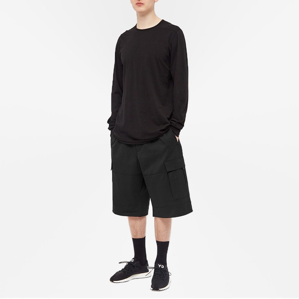 Y-3 Wool Stretch Cargo Short - 7