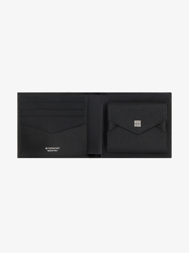 Givenchy WALLET IN GRAINED LEATHER outlook